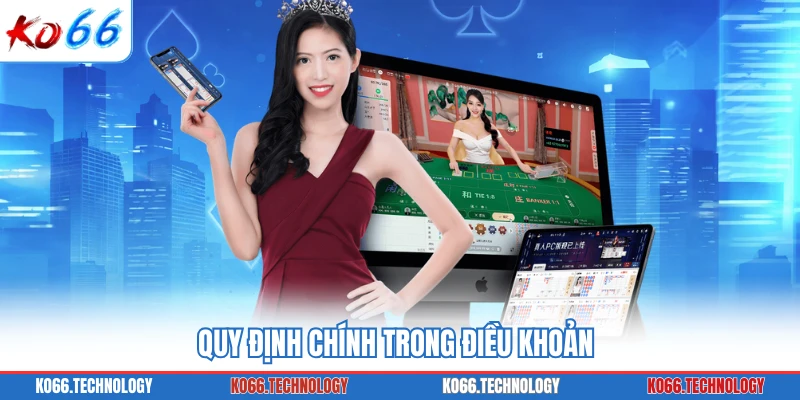 Quy định chính trong điều khoản